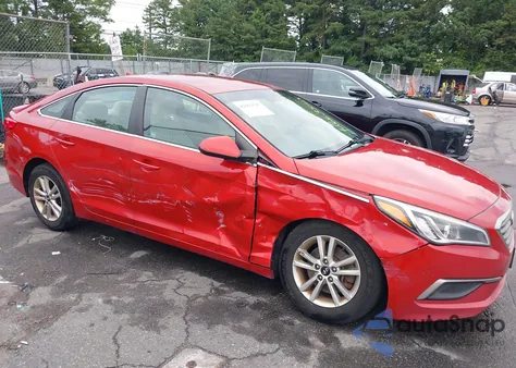 2017 Hyundai Sonata Se from USA, damaged, VIN 5NPE24AFXHH556096